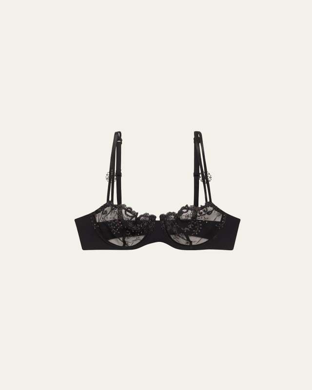 Delice Embroidered Demi Bra